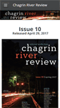 Mobile Screenshot of chagrinriverreview.com